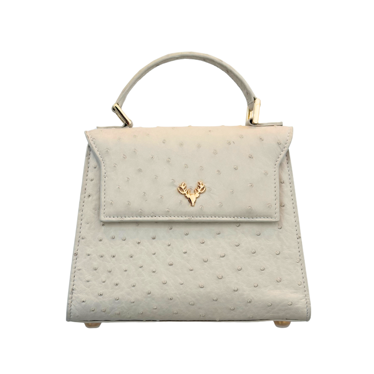 Jessica Mini Ostrich Top Handle--In Stock Colors – Taxidermy