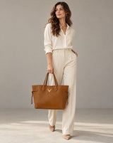Leather Liz Tote