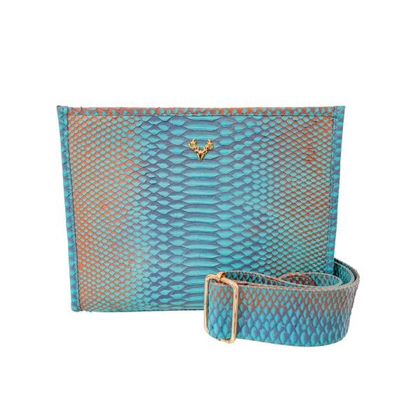 Python Carrie Convertible Clutch-Special Order