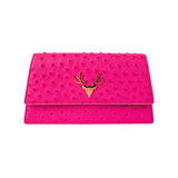 Ri Clutch Ostrich--Special Order Colors