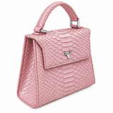 Jessica Mini Python Top Handle--In Stock Colors