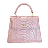 Jessica Mini Python Top Handle--In Stock Colors