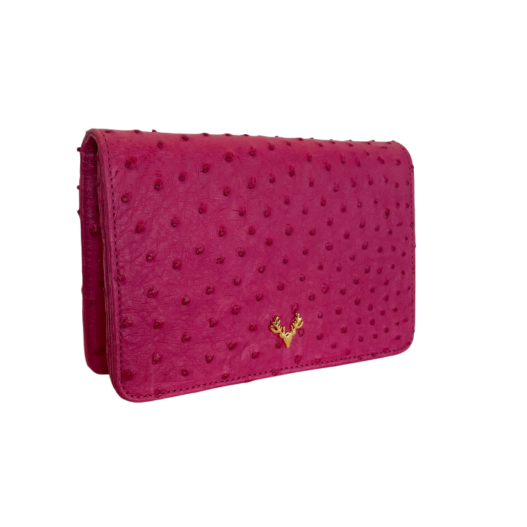 Ash Minibag Ostrich--New!