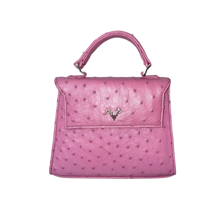 Jessica Mini Ostrich Top Handle