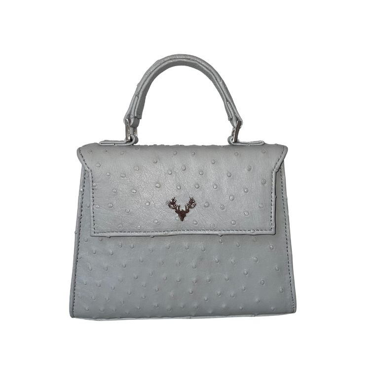 Jessica Mini Ostrich Top Handle