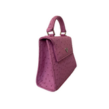 Jessica Mini Ostrich Top Handle