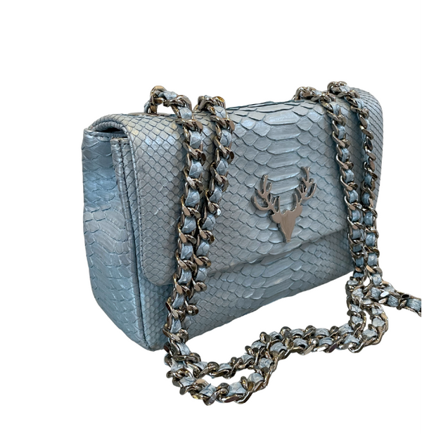 Ice Blue Python JW Medium--New