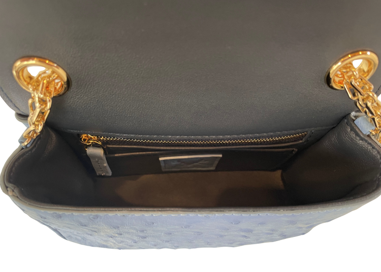 Light Blue Ostrich JW Micro--Sale