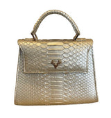 Jessica Mini Python Top Handle--Special Order Colors