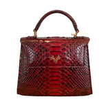 Jessica Mini Python Top Handle--Special Order Colors