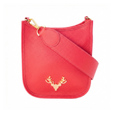 Coral Leather Sayre Sling Mini--Preorder: 5/15-5/30 Delivery