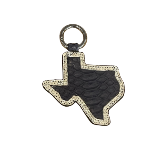 Python Texas Bag Tag or Keyring--Final Sale