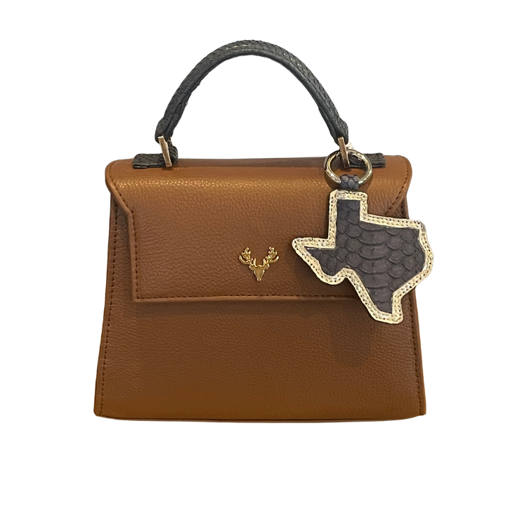Python Texas Bag Tag or Keyring--Final Sale