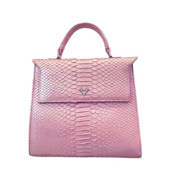 Jessica Large Python Top Handle--New