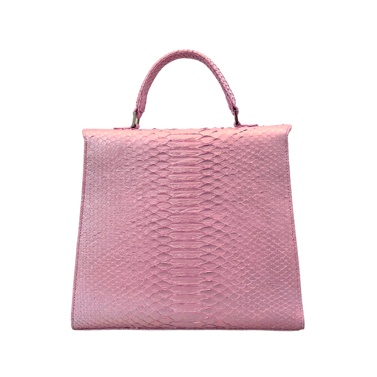 Jessica Large Python Top Handle--New