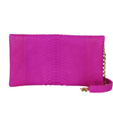 Python Foldover Clutch--In Stock Colors