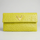 Foldover Clutch Ostrich--Special Order