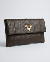 Python Foldover Clutch--Special Order Colors
