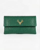 Python Foldover Clutch--Special Order Colors