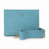 Carrie Convertible Clutch Ostrich--Special Order Colors