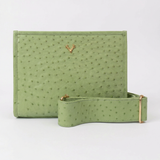 Carrie Convertible Clutch Ostrich--Special Order Colors