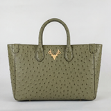 Ostrich Mackie Tote--Special Order