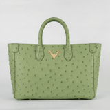 Ostrich Mackie Tote--Special Order