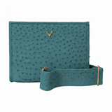 Carrie Convertible Clutch Ostrich--Special Order Colors