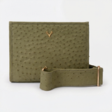 Carrie Convertible Clutch Ostrich--Special Order Colors