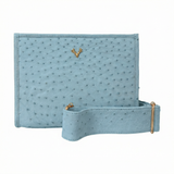 Carrie Convertible Clutch Ostrich--Special Order Colors