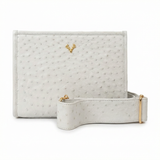 Carrie Convertible Clutch Ostrich--Special Order Colors