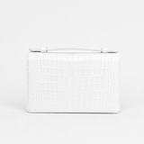 The Top Handle: Crocodile Embossed