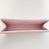The Slim Clutch: Crocodile Embossed