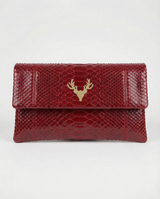 Python Foldover Clutch--Special Order Colors
