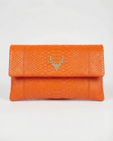 Python Foldover Clutch--Special Order Colors