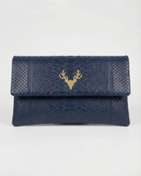 Python Foldover Clutch--Special Order Colors