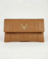 Python Foldover Clutch--Special Order Colors