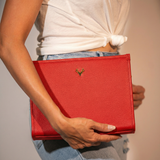 Coral Carrie Convertible Clutch--Preorder + Save