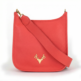 Coral Leather Sayre Sling--Preorder + Save