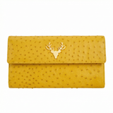 Foldover Clutch Ostrich--Special Order