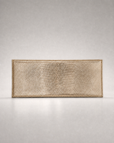 The Slim Clutch: Lizard Embossed