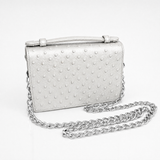 The Top Handle: Ostrich Embossed