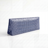 The Slim Clutch: Crocodile Embossed