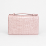 The Top Handle: Crocodile Embossed