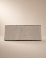 The Slim Clutch: Lizard Embossed