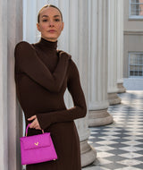 Jessica Mini Python Top Handle--Special Order Colors