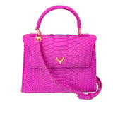 Jessica Mini Python Top Handle--Special Order Colors