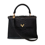 Jessica Mini Python Top Handle--Special Order Colors