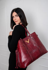 Python Liz Traveler Tote
