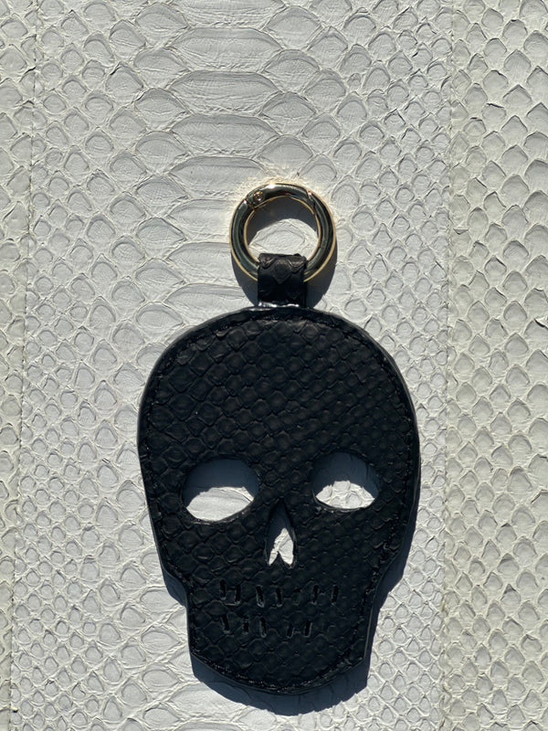 Python Skull Bag Tag